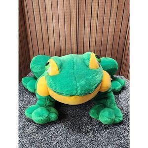 Large Retro Plush Frog #A78